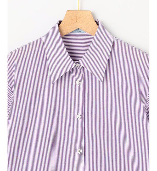 組曲「【加藤ローサさん着用】コットンタッチシャーティングボウタイ付き シャツ」|シャツ・ブラウス|