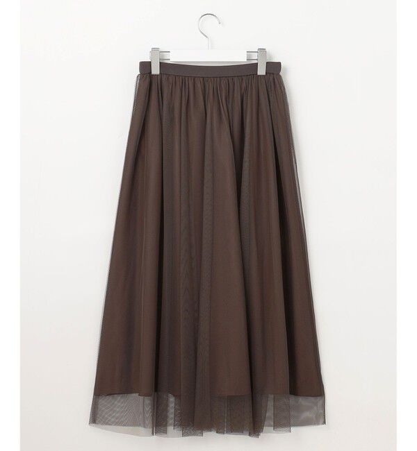 自由区「【新色追加生産・WEB限定カラーあり】チュール スカート」|スカート|