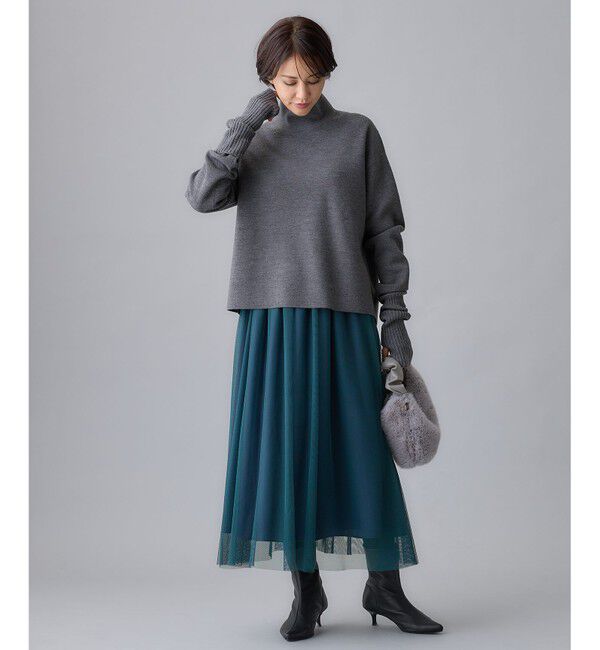 自由区「【新色追加生産・WEB限定カラーあり】チュール スカート」|スカート|