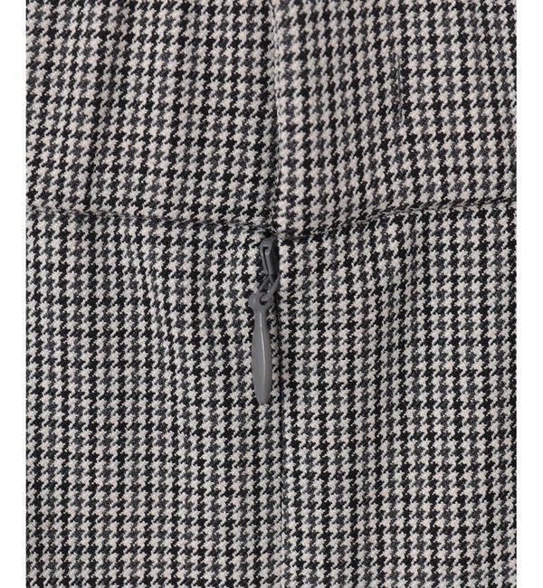 自由区「【撥水加工・洗える】TRギャバチェック柄 スカート」|スカート|