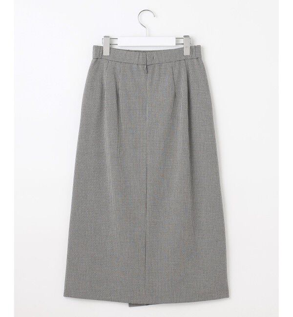 自由区「【撥水加工・洗える】TRギャバチェック柄 スカート」|スカート|