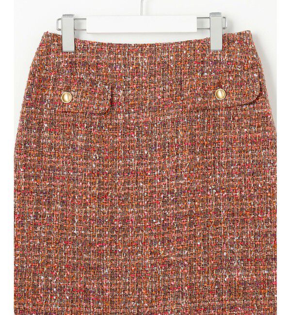 自由区「ラメノットファンシーツイード スカート」|スカート|