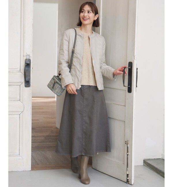 自由区「【洗える】ウスカルデニム スカート」|スカート|