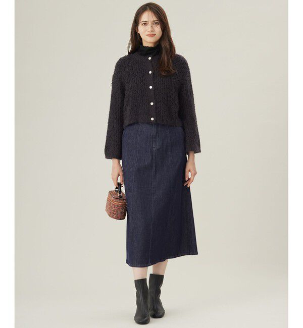 自由区「【洗える】ウスカルデニム スカート」|スカート|