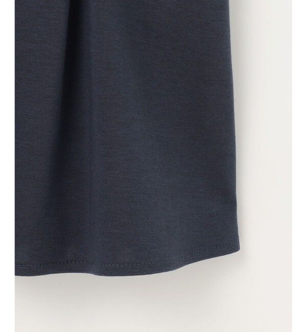 自由区「【接触冷感・UVカット・吸水速乾・抗菌防臭・洗える】ハイツイストポンチペプラム カットソー」|Tシャツ・カットソー|