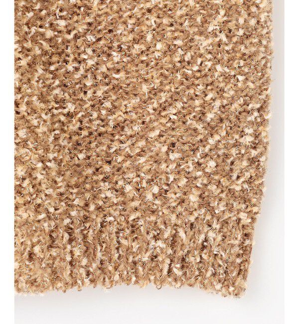 自由区「【カタログ掲載】ラメファンシーツイードニット ベスト」|ベスト・ジレ|