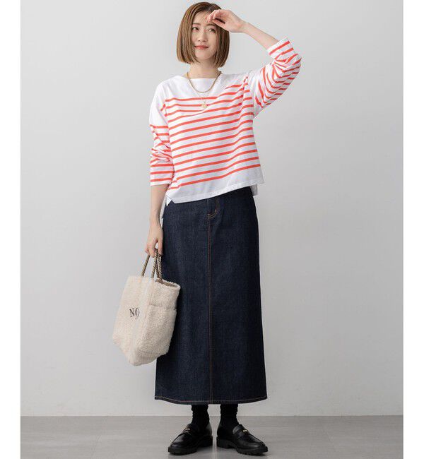 23区「【Oggi3月号掲載/新色追加/洗える】23区DENIM ストレッチ デニムスカート」|スカート|