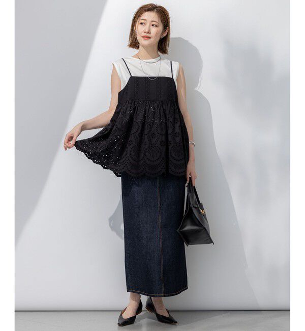 23区「【Oggi3月号掲載/新色追加/洗える】23区DENIM ストレッチ デニムスカート」|スカート|