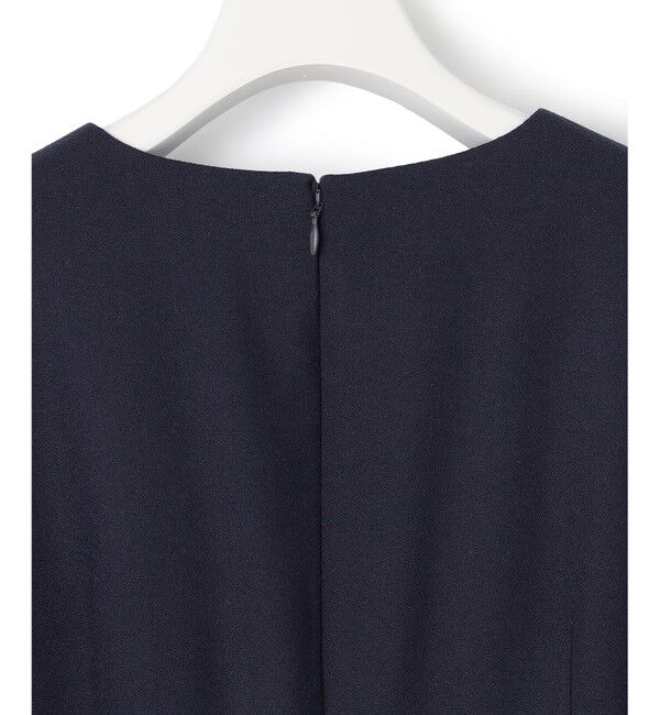 23区「【洗える】ウールミックスジョーゼット ワンピース」|ワンピース|