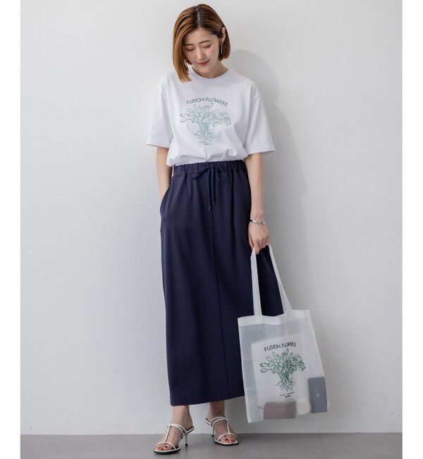 23区「JANE PACKER コラボ  フラワー刺繍 トートバッグ」|トートバッグ|