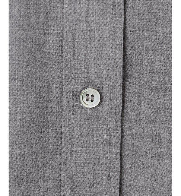 23区「【SLOW/一部店舗限定】ライトタンブラータフタ バックボタン シャツ」|シャツ・ブラウス|