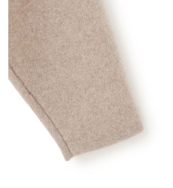 23区「【VERY掲載】ラクーンブレンドダブルフェイス ニット フーディー」|カーディガン|