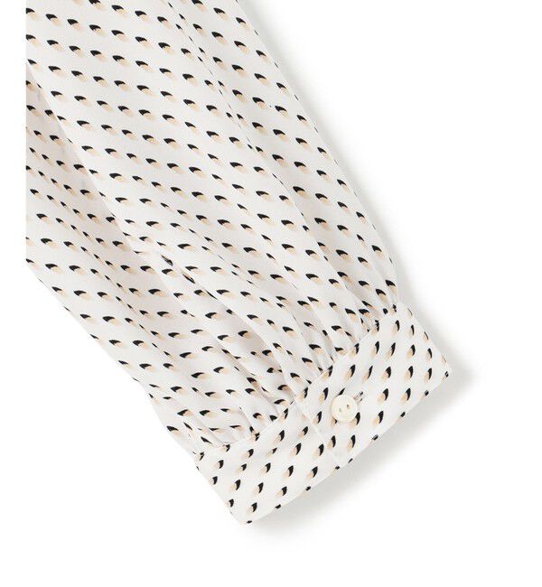 23区「【洗える】グラデーションドットプリント ブラウス」|シャツ・ブラウス|