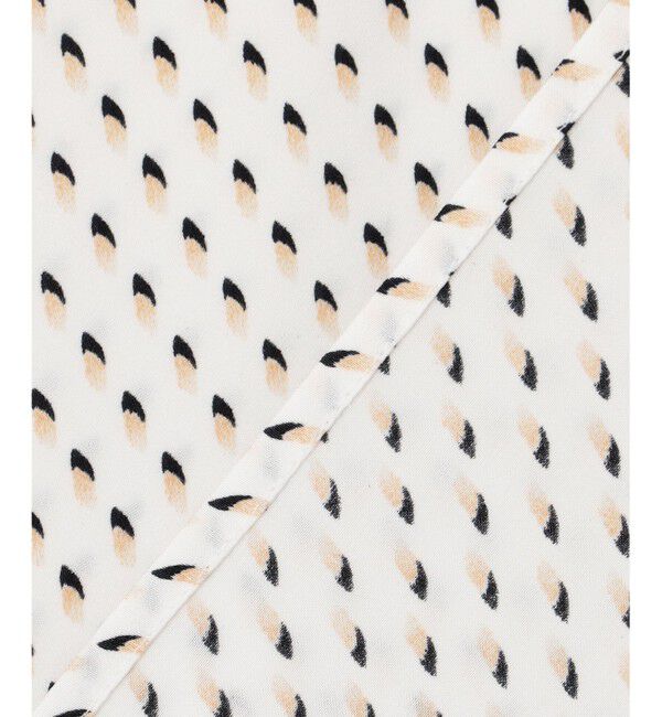 23区「【洗える】グラデーションドットプリント ブラウス」|シャツ・ブラウス|