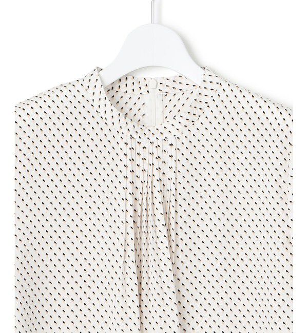 23区「【洗える】グラデーションドットプリント ブラウス」|シャツ・ブラウス|