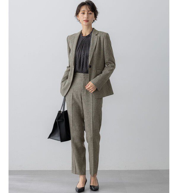 23区「【洗える】グラデーションドットプリント ブラウス」|シャツ・ブラウス|