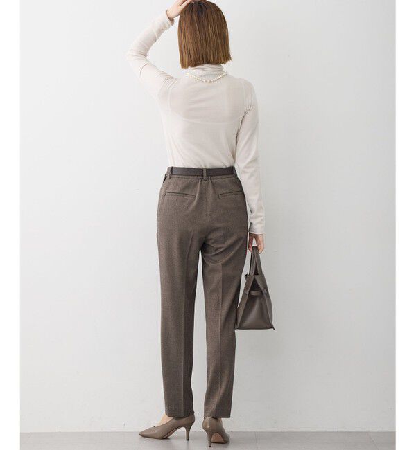 23区「【洗える】フランネル2WAY テーパード パンツ」|その他|