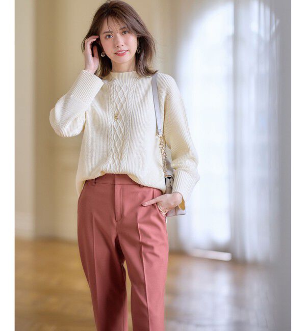 ANY SIS「【洗える】スフレアランパターン ニット」|ニット・セーター|