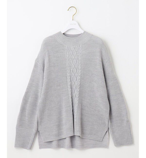 ANY SIS「【洗える】スフレアランパターン ニット」|ニット・セーター|