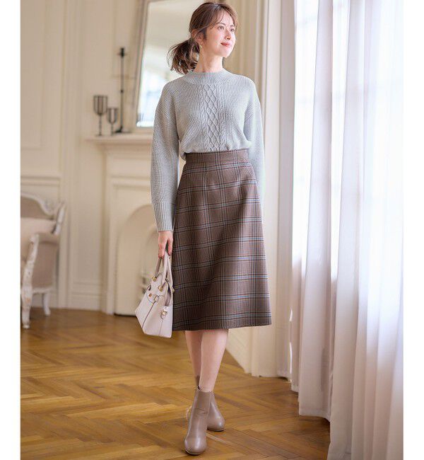 ANY SIS「【洗える】スフレアランパターン ニット」|ニット・セーター|