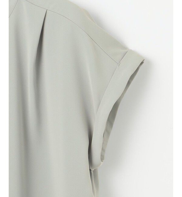 any SiS「【洗える】ダブルボタンフレンチスリーブ ブラウス」|シャツ・ブラウス|