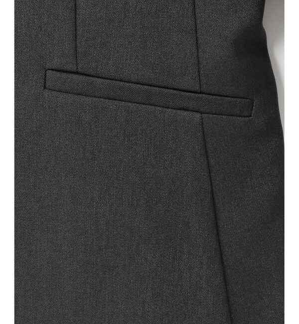 ANY SIS「【セットアップ対応】ビューティーツイルストレッチ ジャケット」|ノーカラージャケット|