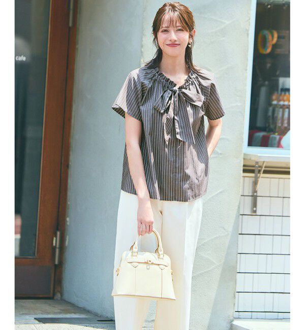 ANY SIS「【2WAY】ベルトアクセントブガッティ バッグ」|ハンドバッグ|