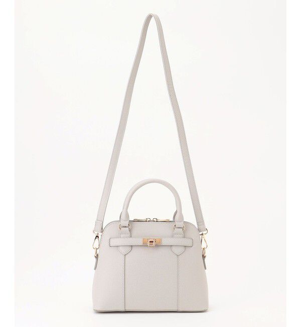 ANY SIS「【2WAY】ベルトアクセントブガッティ バッグ」|ハンドバッグ|