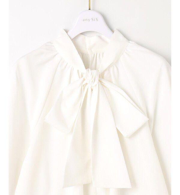 ANY SIS「【優木まおみさんコラボ】秒映えセレモニー ブラウス &times; ジャンパースカート」|ジャンパースカート|