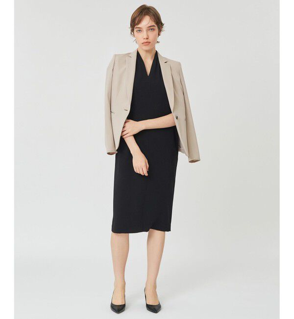 BEIGE,「CINDY / Vネックワンピース」|ワンピース|