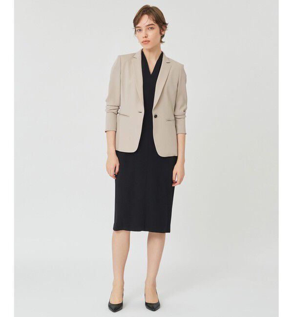 BEIGE,「CINDY / Vネックワンピース」|ワンピース|