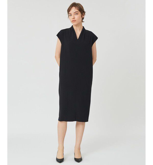 BEIGE,「CINDY / Vネックワンピース」|ワンピース|