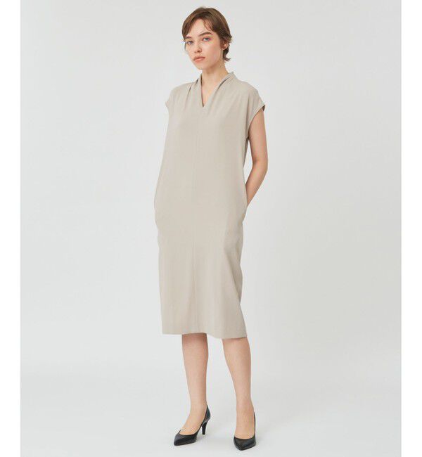BEIGE,「CINDY / Vネックワンピース」|ワンピース|