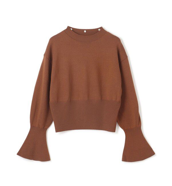 BEIGE,「【WEB限定】AMBRE / シャツカラー付きニット」|ニット・セーター|