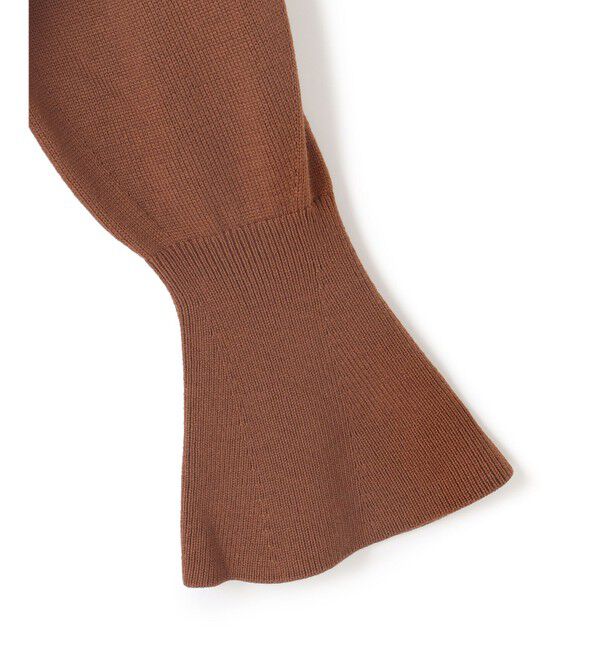 BEIGE,「【WEB限定】AMBRE / シャツカラー付きニット」|ニット・セーター|