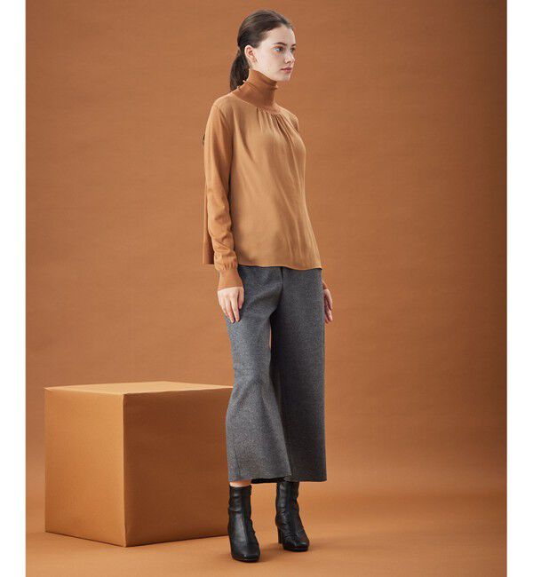 BEIGE,「【WEB限定】KINABALU / ジョーゼットニット」|ニット・セーター|