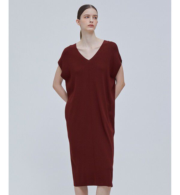 BEIGE,「NADIA / サマーニットドレス」|ワンピース|Burgundy x Burgundy