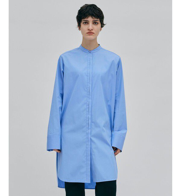 BEIGE,「【洗える】BICON / ロングシャツ」|シャツ・ブラウス|Sax