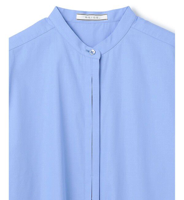 BEIGE,「【洗える】BICON / ロングシャツ」|シャツ・ブラウス|