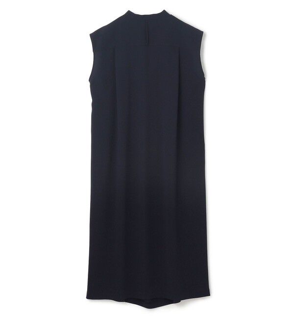 BEIGE,「【洗える】FLEUR / フロントドレープノースリーブドレス」|ワンピース|