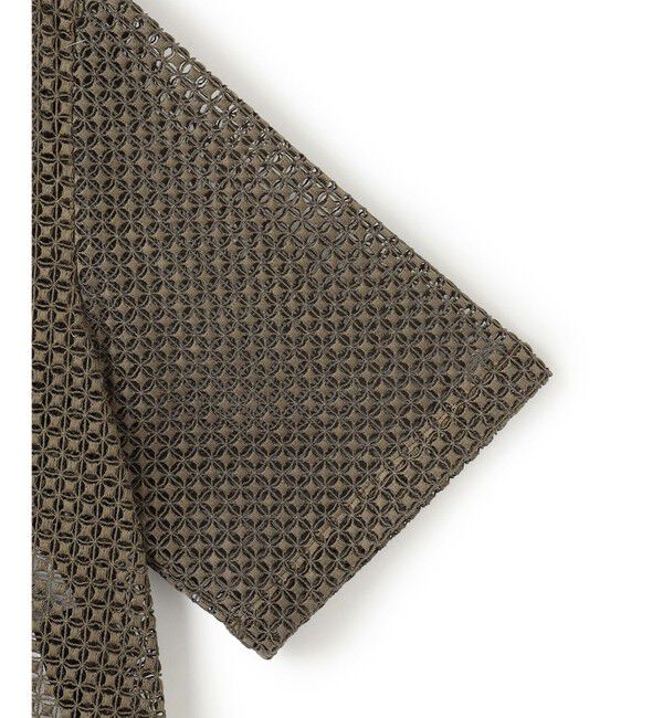 BEIGE,「NIGELLA / 異素材MIXコットンレースブラウス」|シャツ・ブラウス|