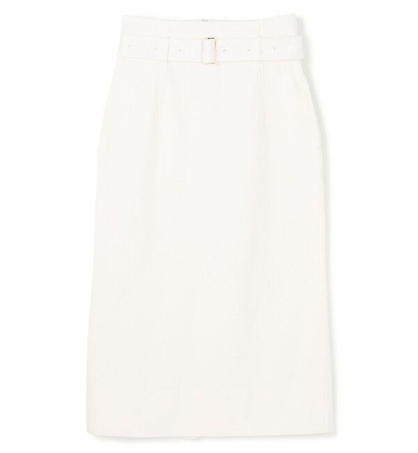 BEIGE,「【洗える・Oggi ８月号掲載】NAVIGLIO / ベルト付きハイウエストデニムスカート」|スカート|