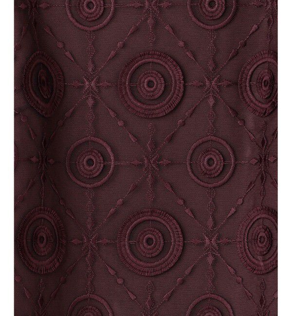  「チュール刺繍トップ」|シャツ・ブラウス|