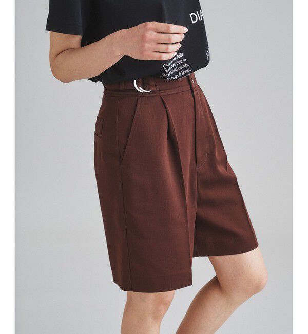 Diagram「シャンブレーハーフパンツ」|その他|ブラウン