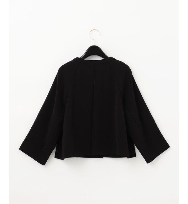  「ケープスリーブジャケット」|ノーカラージャケット|