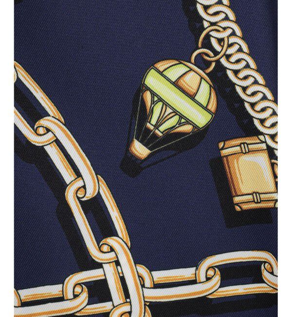  「チェーンマリンプリントノースリーブ」|シャツ・ブラウス|