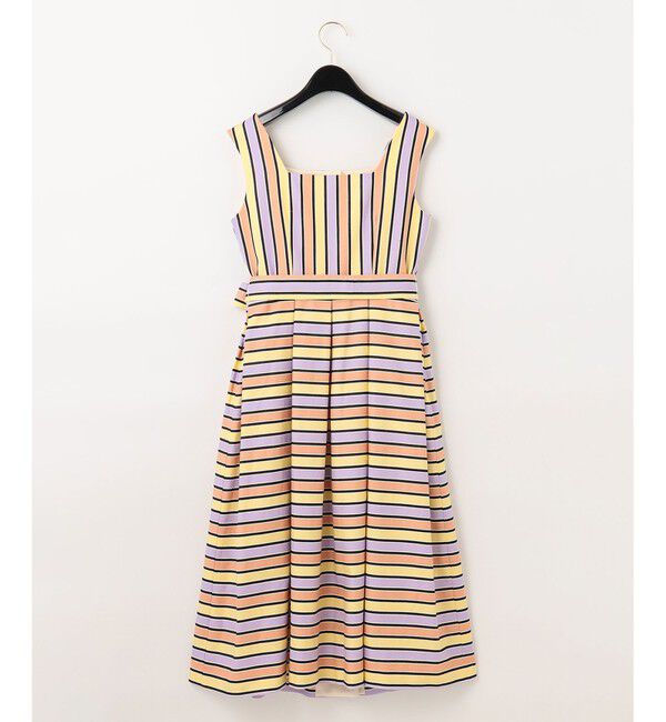 Grace Class「マルチボーダージャガードワンピース」|ワンピース|