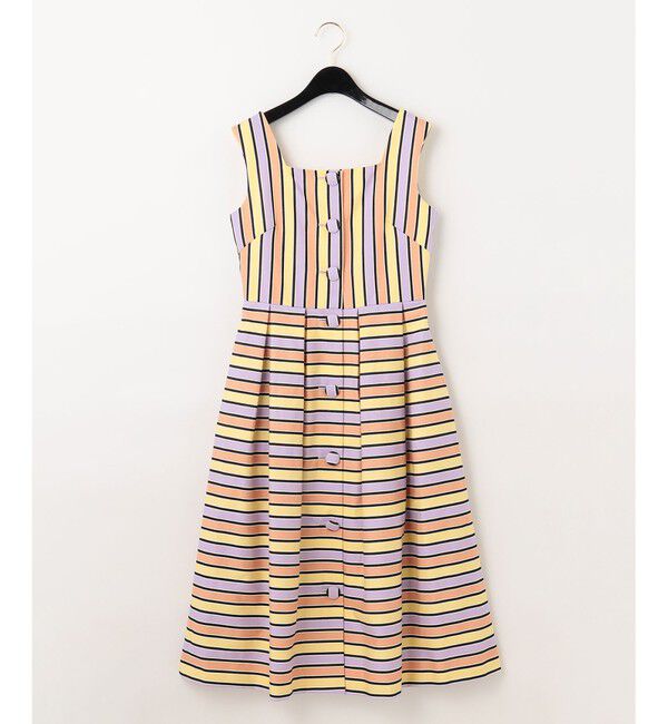 Grace Class「マルチボーダージャガードワンピース」|ワンピース|