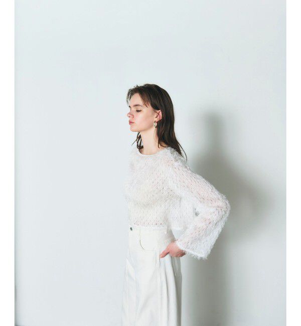 Diagram「ラメフリンジカットトップ」|Tシャツ・カットソー|