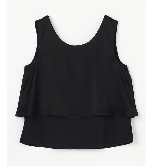 Grace Class「バックコンシャスサテンノースリーブ」|シャツ・ブラウス|